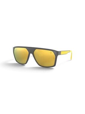 Ray-Ban x Scuderia Ferrari RB4309M Chromance Gold Mirror Sunglasses F605/87